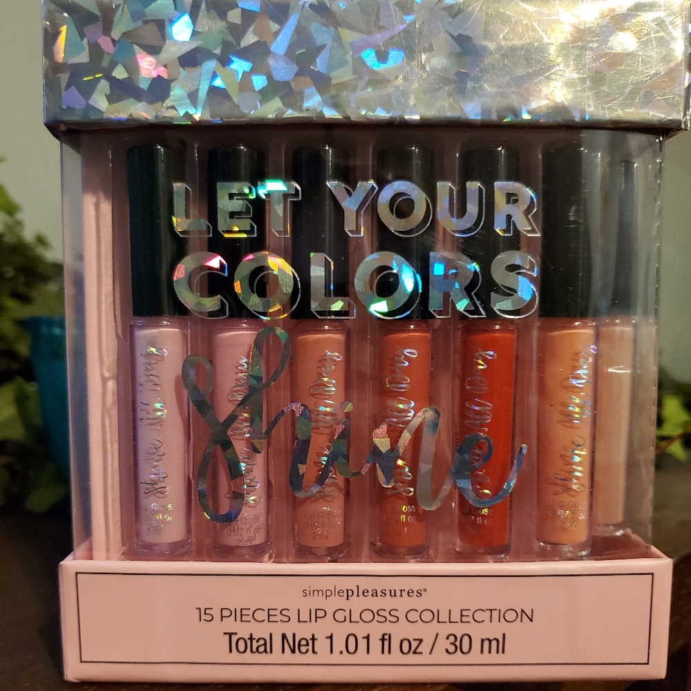 Lip gloss collection 15 pieces